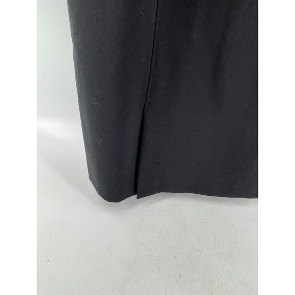 Ann Taylor Women's Black Sleeveless Wool Blend A Line Career Dress Size 8P - Picture 4 of 16